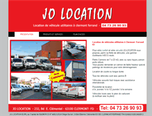 Tablet Screenshot of jo-location.com